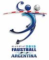 Logo Faustball WM 2015 Männer in Argentinien