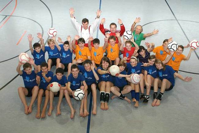 Große Begeisterung beim Promotion-Training mit Klemens Kronsteiner in der HS Peilstein