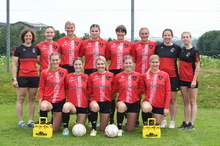 Das Faustball Team Austria Frauen auf einen Blick: © Manfred Lindorfer