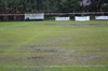 An ein Faustballspiel war nach dem Gewitter nicht mehr zu denken!