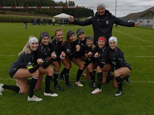 Das Frauenteam aus Reichenthal spielt wieder in der 1. Bundesliga. (Foto: Faustball Reichenthal)