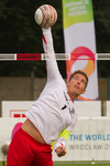 Kapitän Jean Andrioli vom Faustball Team Austria