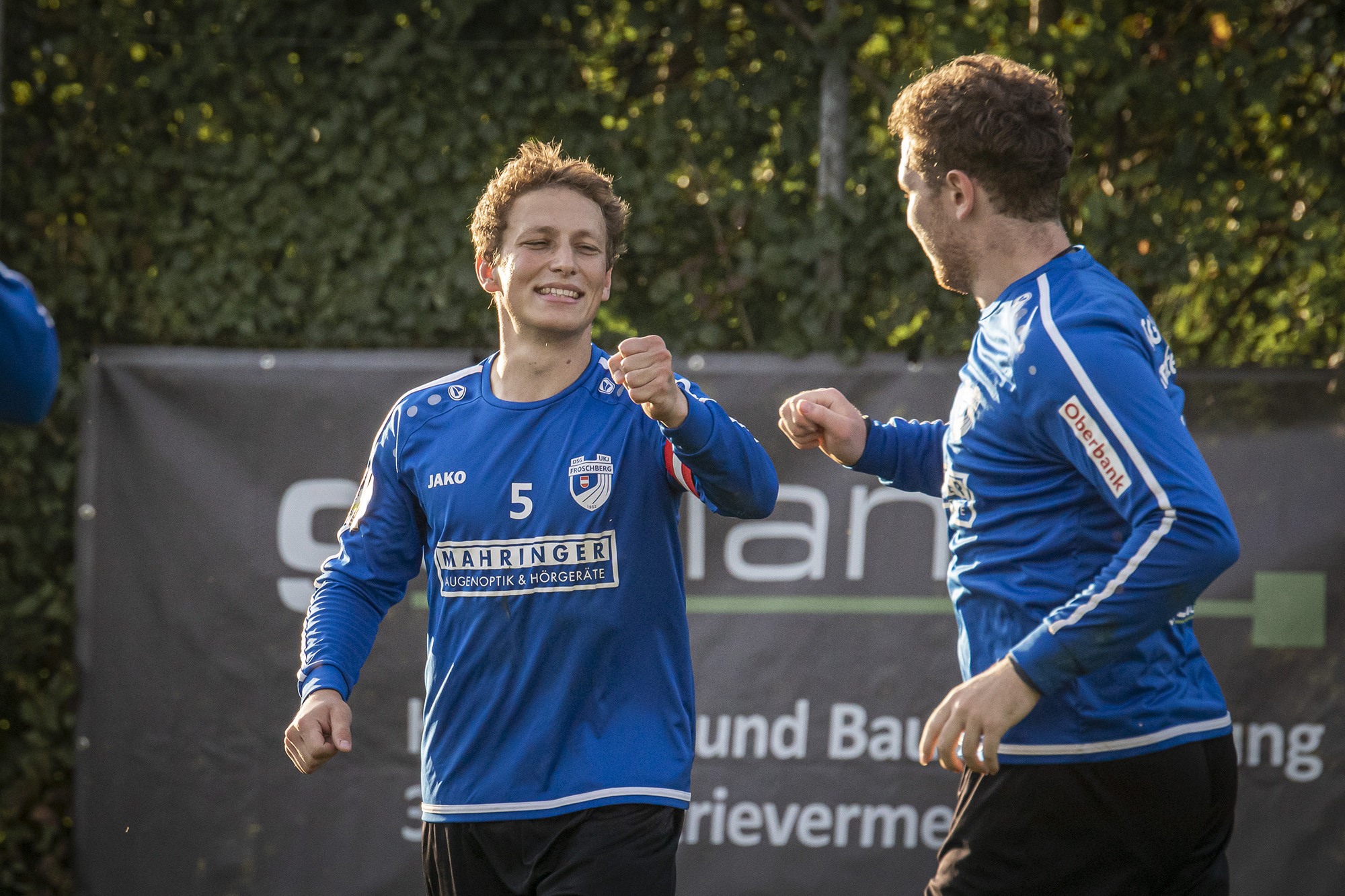 Froschberg-Kapitän Valentin Weber und sein Team nehmen Kurs auf der Viertelfinale.