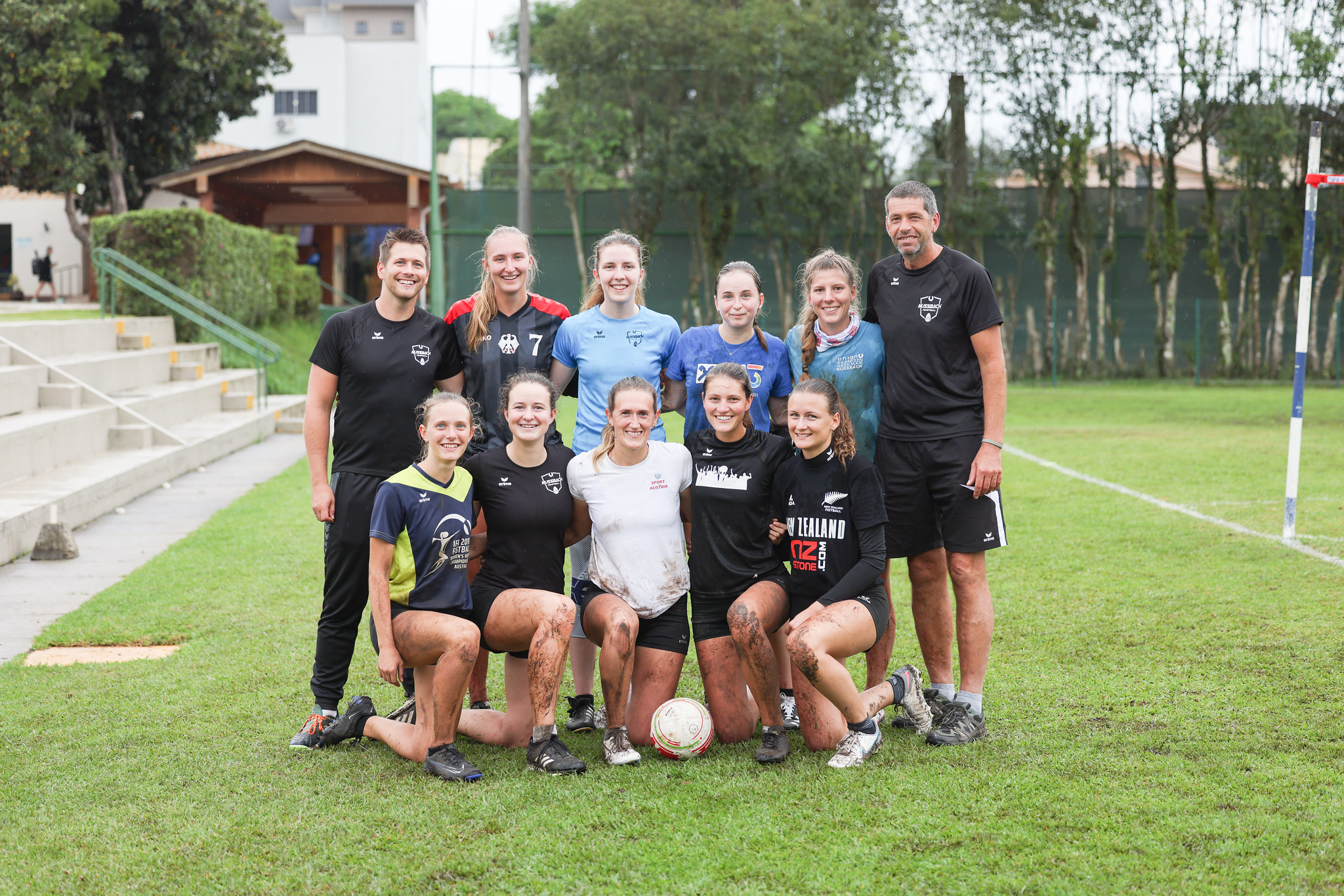 Nußbachs Frauen starten gegen das Team aus Novo Hamburgo. (Foto: Uwe Spille)